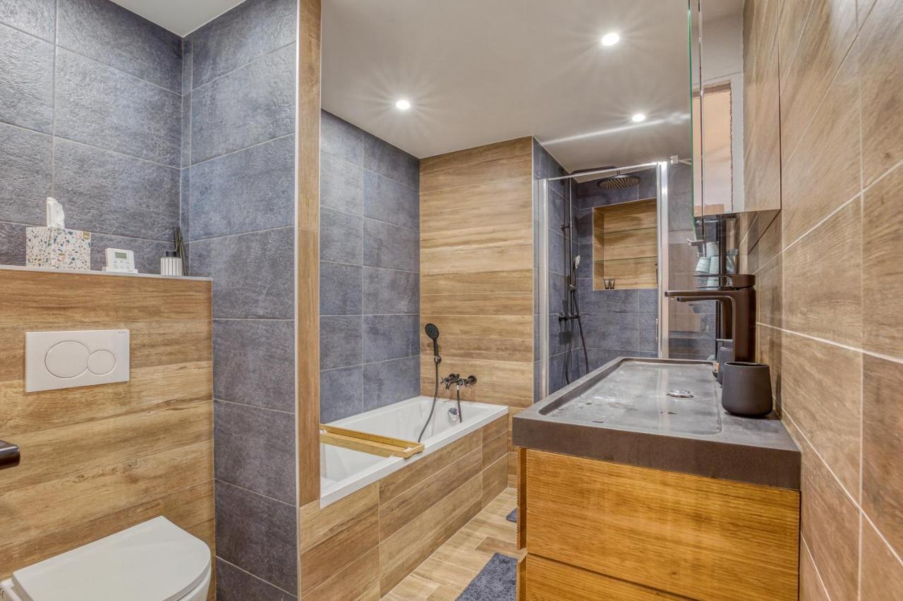 Rare ! Appartement Renove Dans Le Village Pieton De Megève Exteriör bild